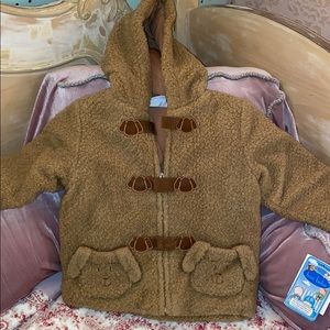Soft Teddy Bear Jacket 18mos